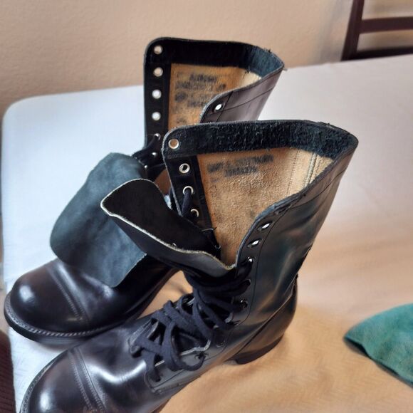 Men\'s Size 10 Authentic Vietnam Era Government Issue Jump / Corcoran Boots. main image 9